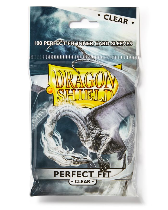 Dragon Shield Perfect Fit Inner Sleeves – Clear (100 stuks)