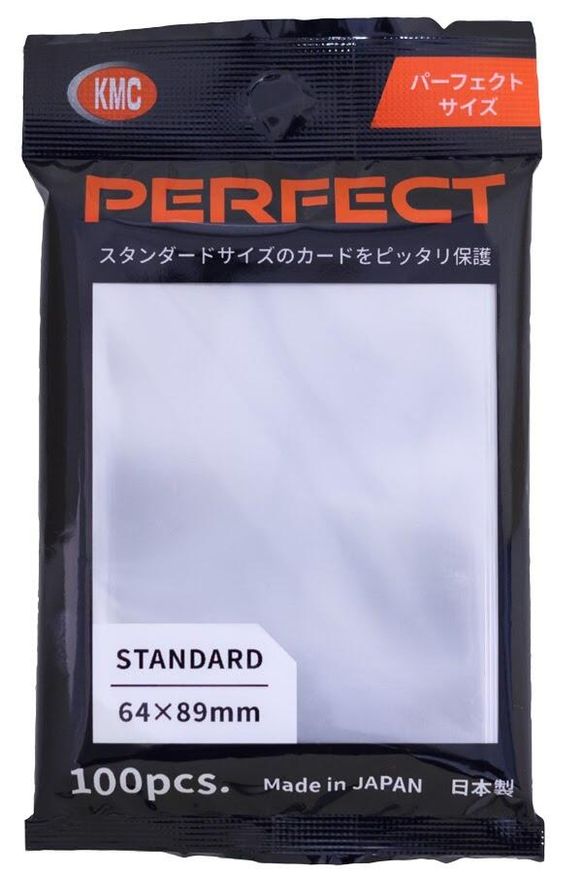 KMC Perfect Size Sleeves 64 x 89 mm (100 stuks)