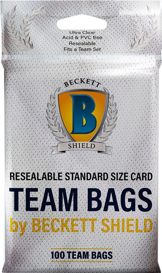 Beckett Shield Resealable Team Bags (100 stuks)