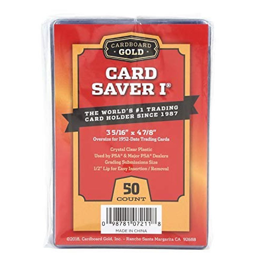 Cardboard Gold Card Saver I (50 stuks)