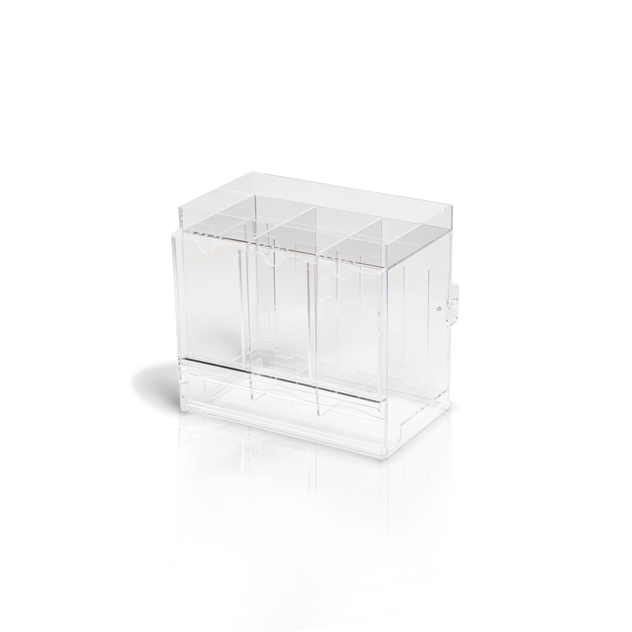 3-Slot Pack Dispenser Acrylic Case