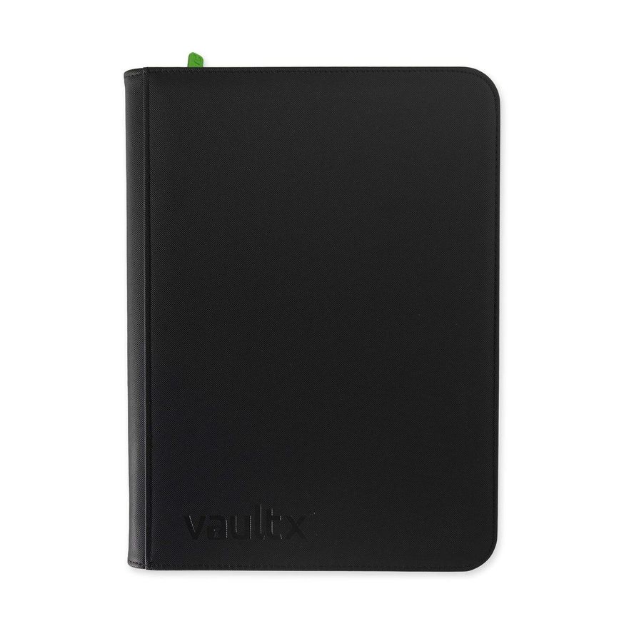 Vault X Exo-Tec Zip Binder 9-Pocket – Black