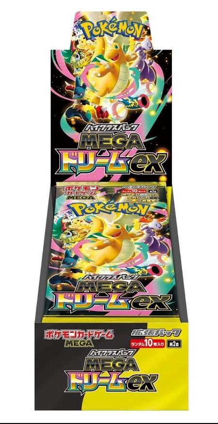 Mega Dream ex Booster Box Japans