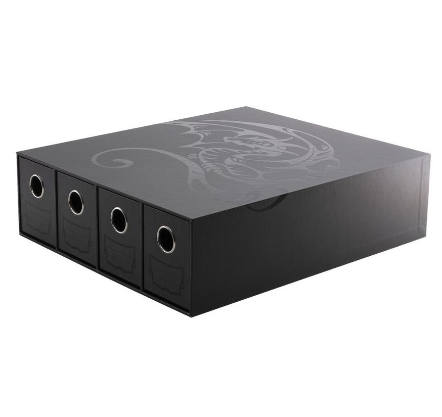 Dragon Shield Fortress Card Drawers – Black (4 lades)
