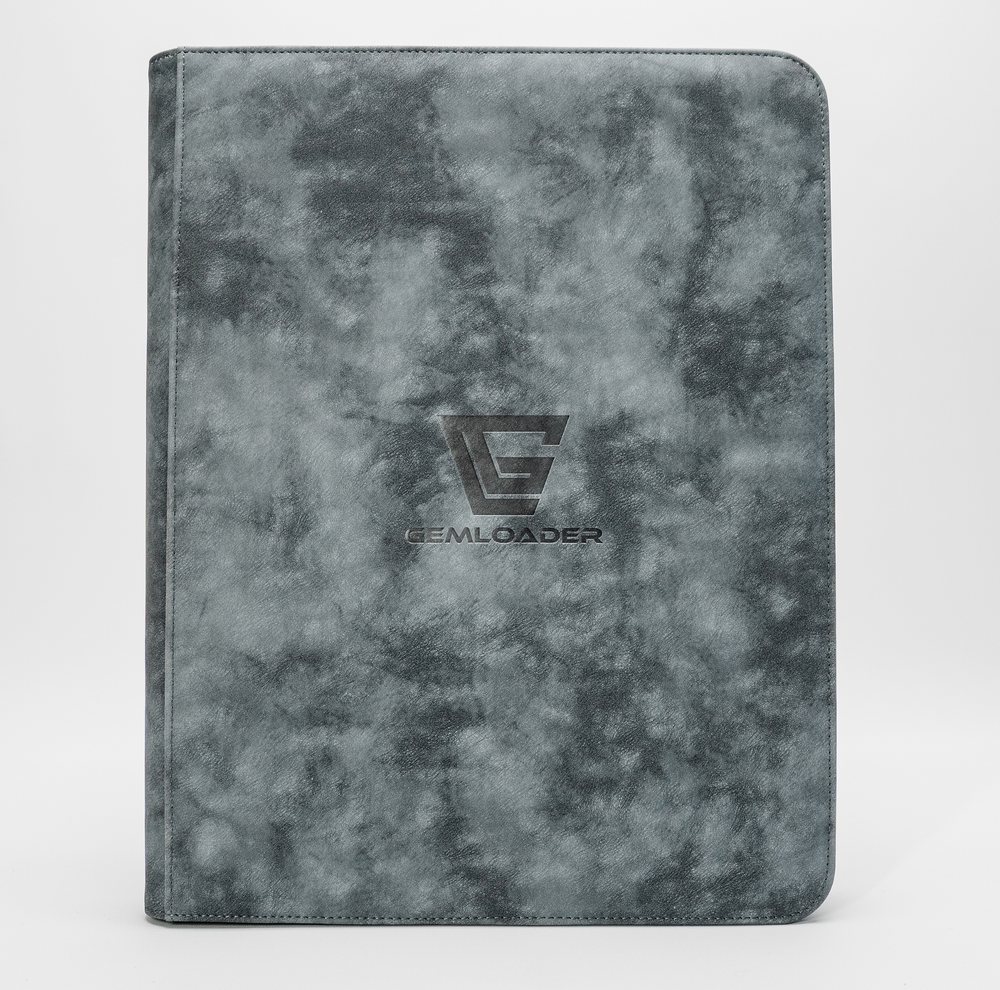 Gemloader 9-Pocket Premium Toploader Verzamelmap – Grijs